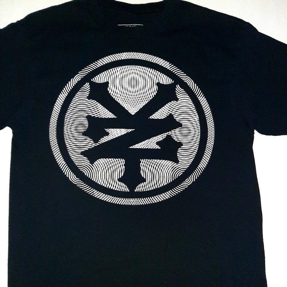 Zoo York Men's Med Black w/ Logo Graphic Tee